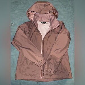 Like new. Perfect condition. More of a mauve color.